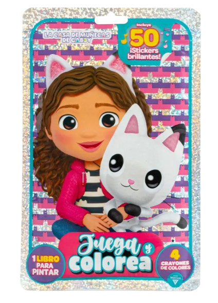 Producto - FLOW PACK: juega y colorea con Gaby y sus muñecos