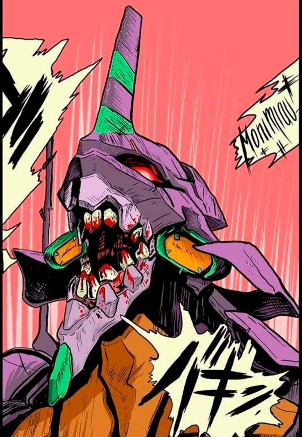 Producto - Cuadro Eva 01 Berserk Retroiluminado