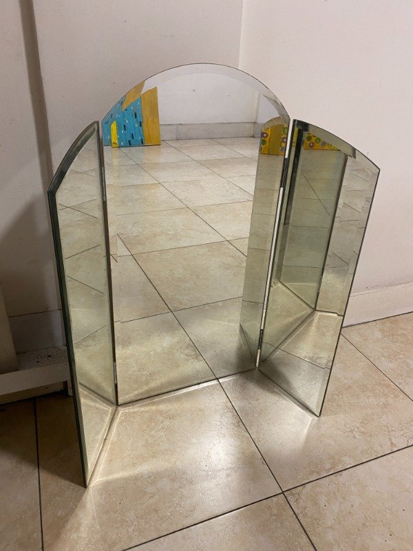 Producto - ESPEJO TRIPTICO BISELADO PARA COLGAR #10418