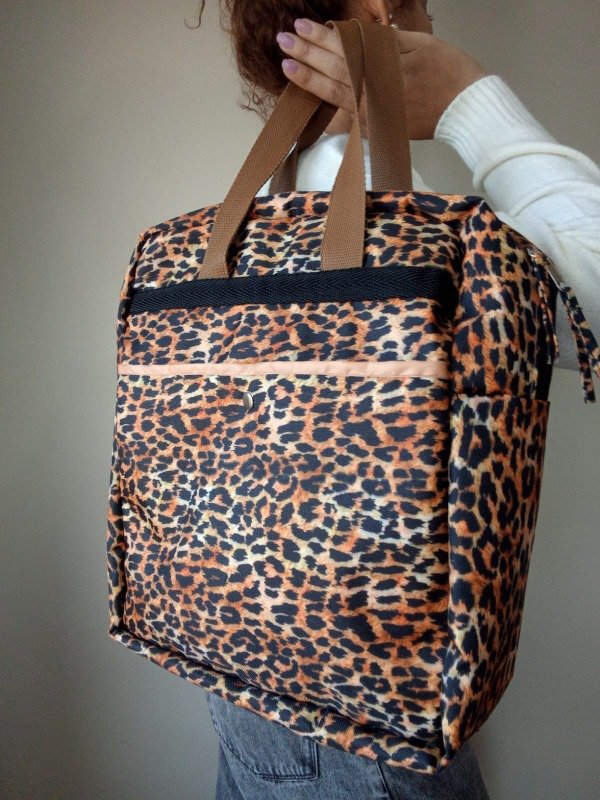 Bolso animal print multicolor