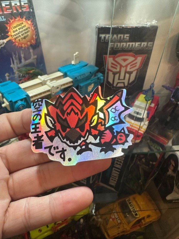 Producto - MONSTER HUNTER STICKER HOLOGRAFICO