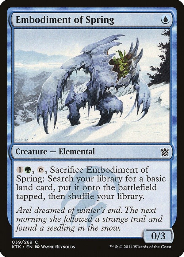 Producto - Embodiment of Spring  Khans of Tarkir