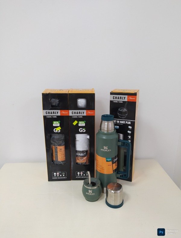 Producto - Termo Stanley 1400ml con manija y mate