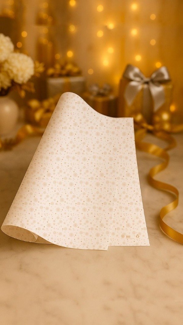 Producto - Papel ilustración premium 90grs- impreso tinta oro 70x100