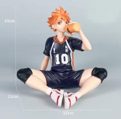 Producto - Figuras  Hinata con botella - Haikyuu (12cm aprox)