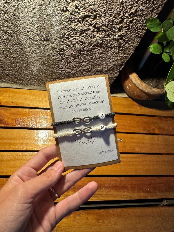Producto - Pulseras Infinito x Inicial