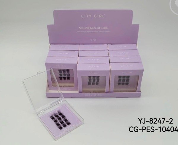 Producto - pestañas estilo koreano city girl bold volume