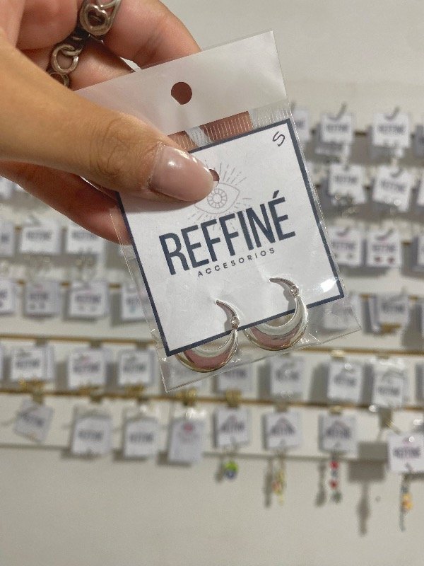 Producto - Argollas acero blanco 026