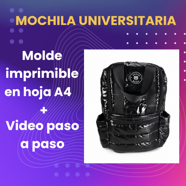 Producto - Mochila Universitaria Andrea