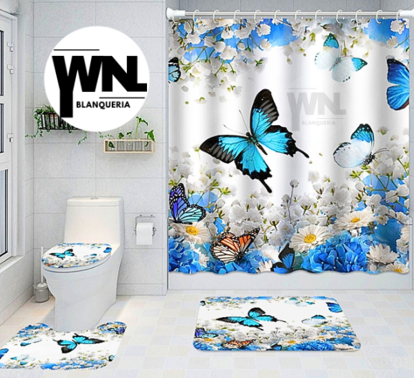 Producto - CORTINA DE BAÑO 4 EN 1