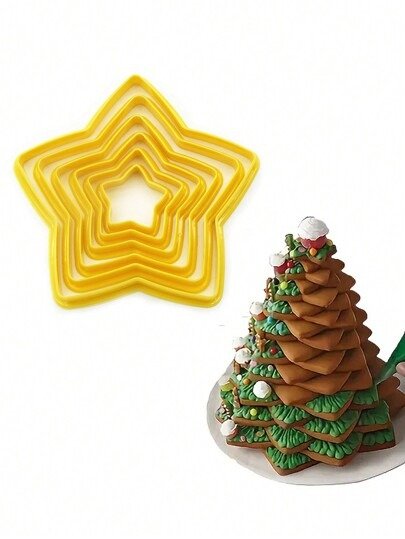 Producto - Set x6 cortantes de estrellas