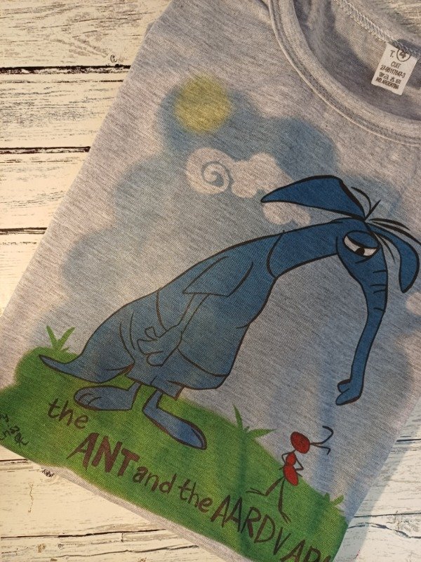 Producto - Remera Mujer El Oso Hormiguero Gris