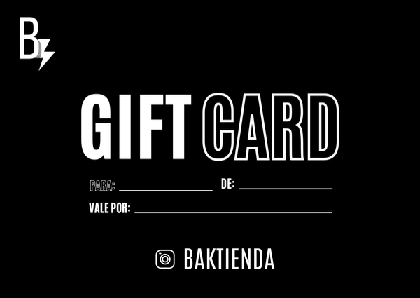 Producto - GIFT CARD