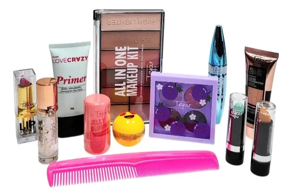 Producto - Kit Maquillaje 12 Unidades Tejar