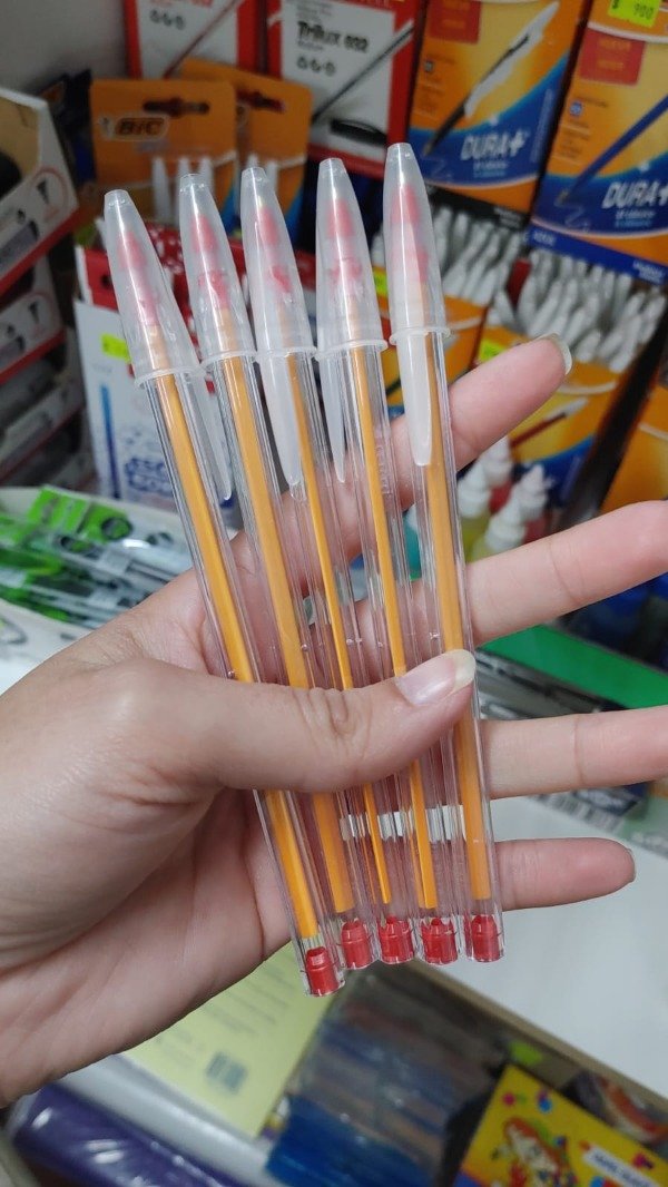 Producto - Boligrafo Bic Fine Plus 0.8  Rojo