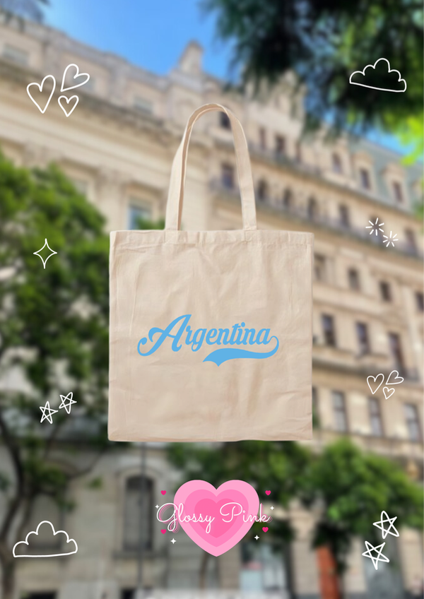 Tote Bag Argentina Vintage lienzo