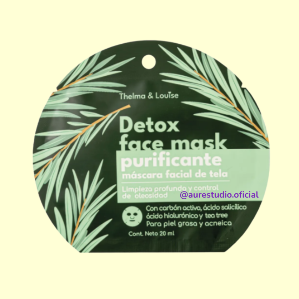 Producto - MÁSCARA FACIAL PURIFICADORA THELMA Y LOUISE