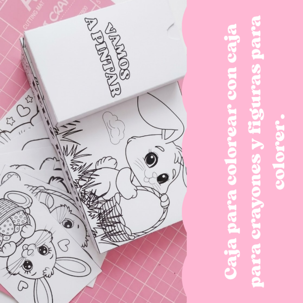 Producto - Caja para colorear 3 en 1 pascuas