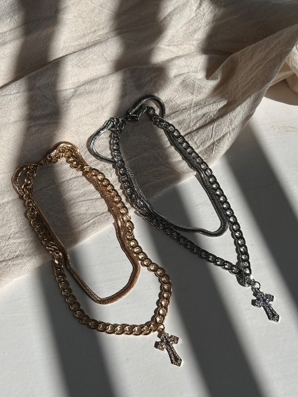Producto - Collar Saint Cross Gold - 1