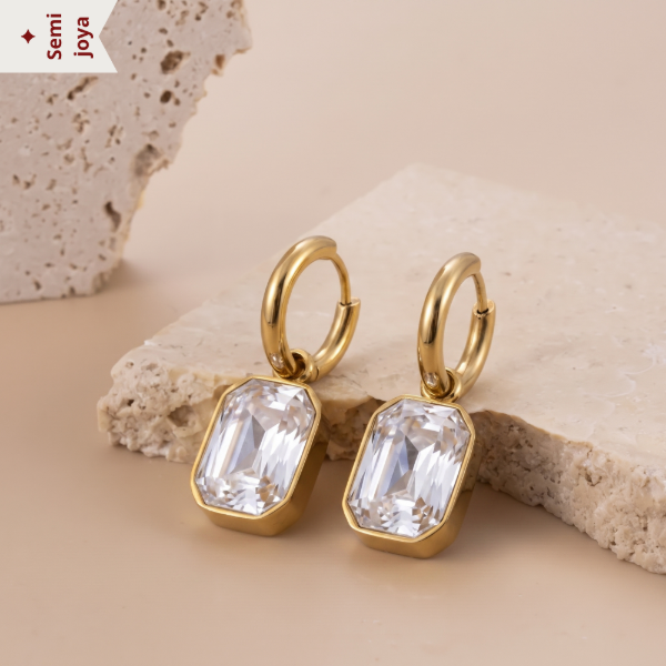 Producto - Aros Santorini Cristal - 0