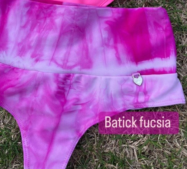 Producto - Medialess cintura doble batik Fucsia 2223