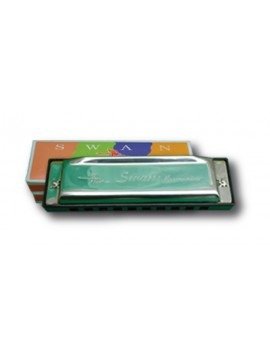 Producto - SWAN Armónica blusera plateada