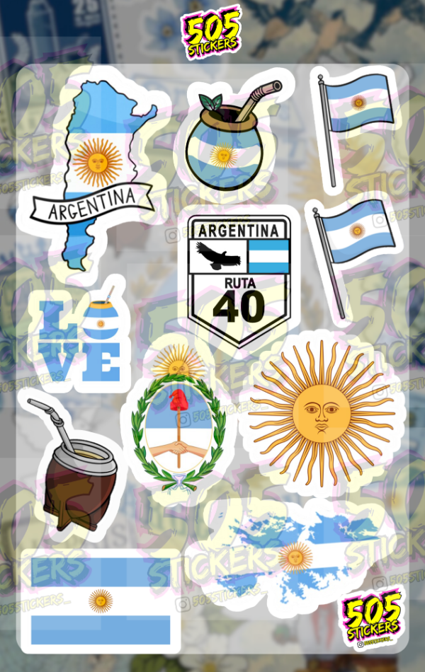 Producto - Plancha Temática - Argentina #12