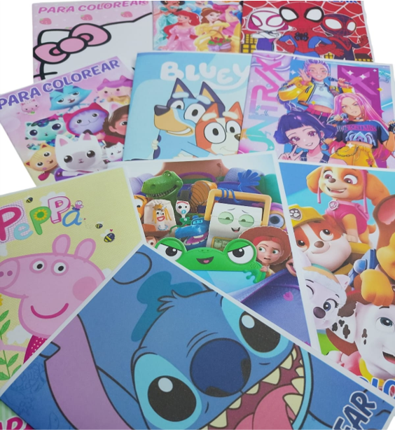 Producto - 10 Libros para colorear