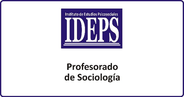 Producto - PROFESORADO DE SOCIOLOGÍA a distancia