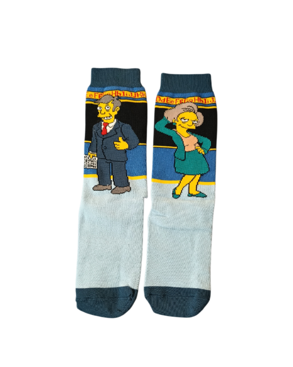 Producto - MEDIAS LOS SIMPSONS - EDNA Y SKINNER