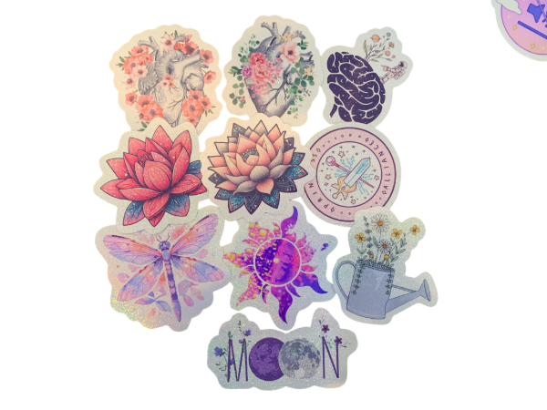 Producto - Stickers Holográficos x10 - Combo 6