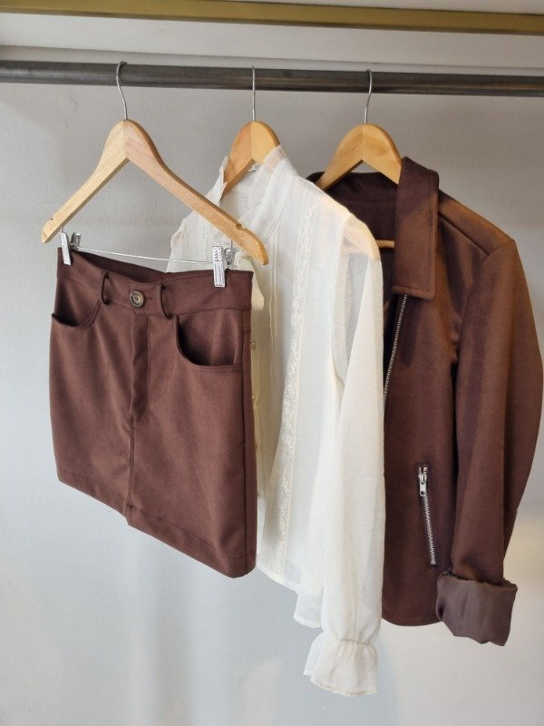 Producto - Falda gamuzada set