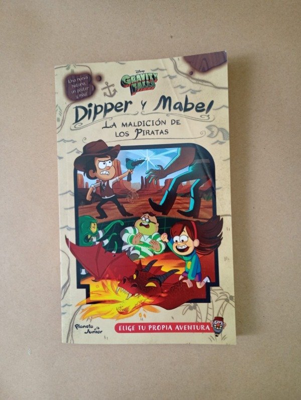 Producto - Gravity falls La maldición de los piratas - Jefrrey Rowe - Planeta 2018