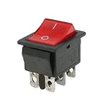 Producto - Llave Tecla Doble ON-ON 15A 250V c/Luz (22x25x18)