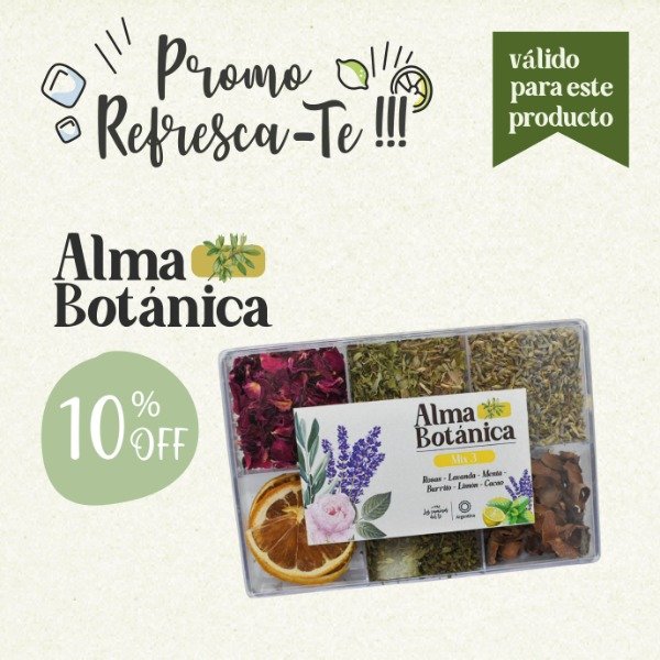 Producto - Mix 3 Caja    ALMA BOTANICA
