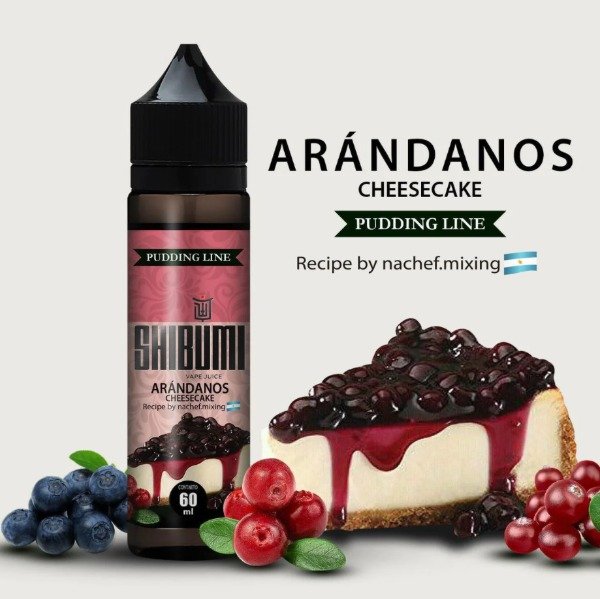 Producto - Shibumi ARANDANOS CHEESECAKE 60 ML