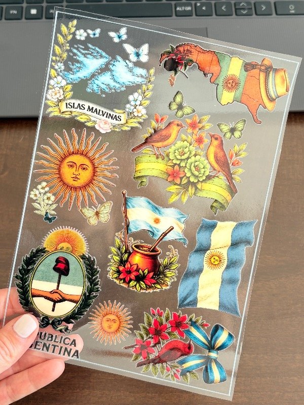 Producto - Stickers Patrios Lo Nuestro