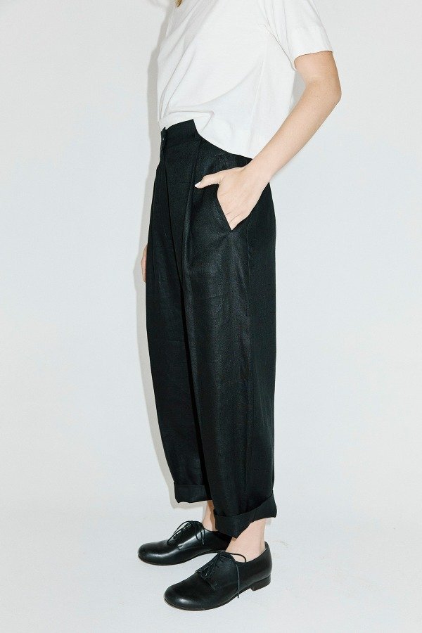 Producto - Pantalón Pinzas Elástico Lino SS27-MPPL - 3