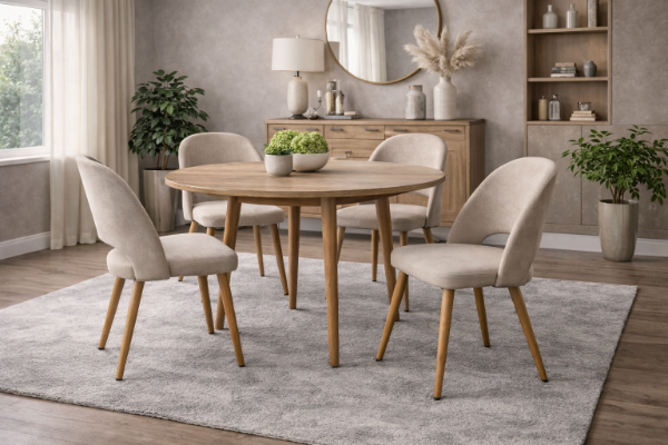 Producto - Silla Patagonia Tela  Chenille Base Natural