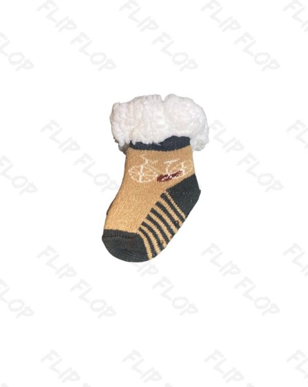 Producto - Pantumedia bebe, Bici Marron Claro