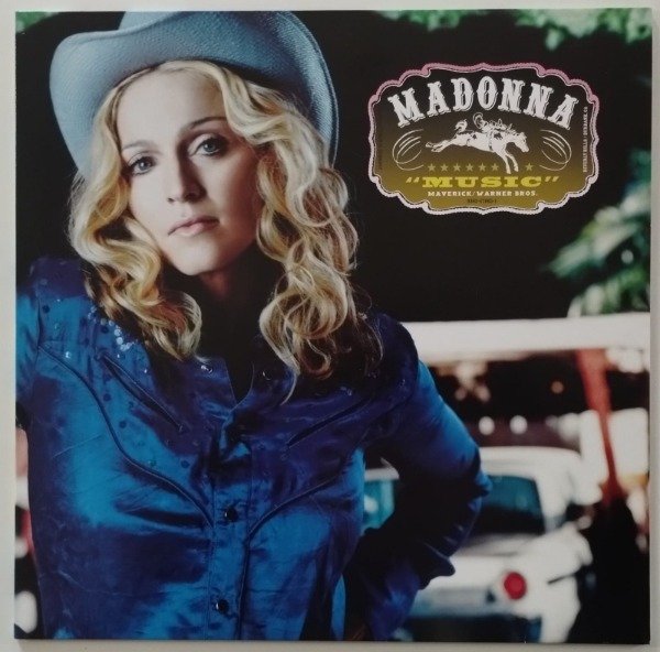 Producto - MADONNA Music Vinilo LP AZUL Europa 2018