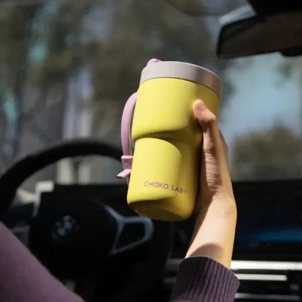 Producto - Vaso Twist Tumbler Yellow Purple
