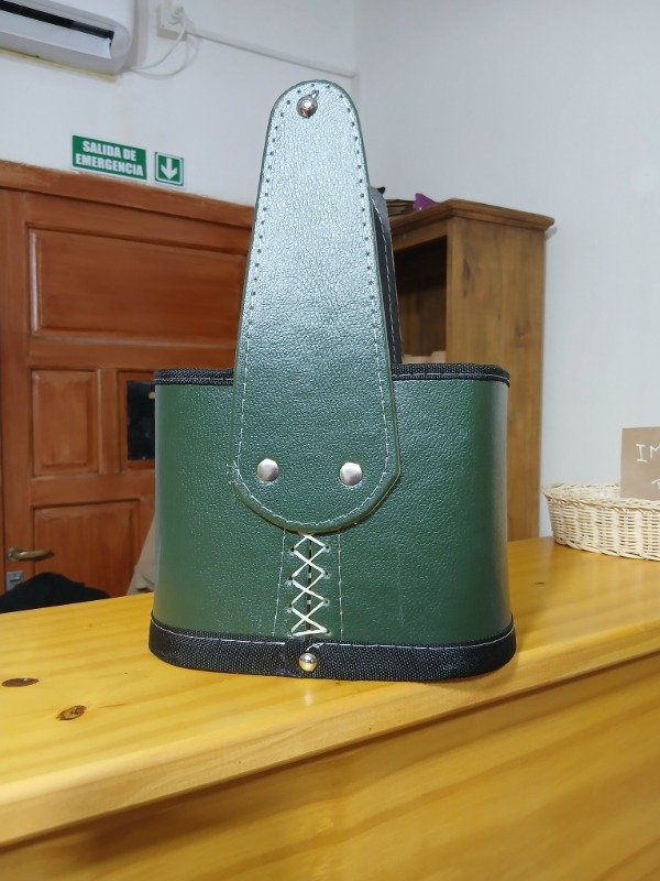 Producto - Canasta Matera: "VERDE OSCURO"