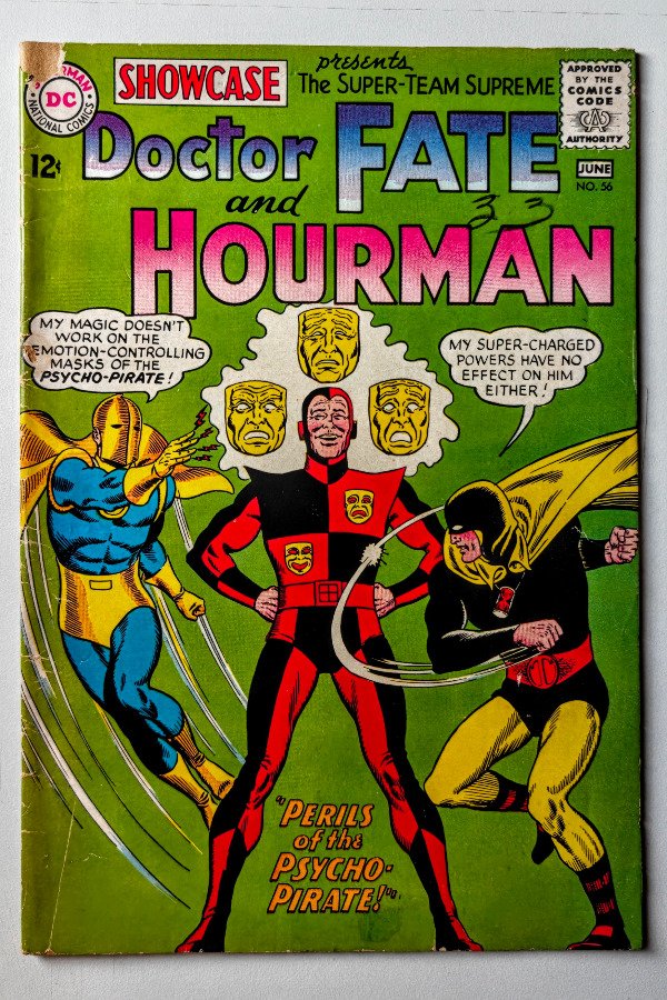 Producto - Showcase #56 (1965) - Primera aparición del Psycho-Pirate