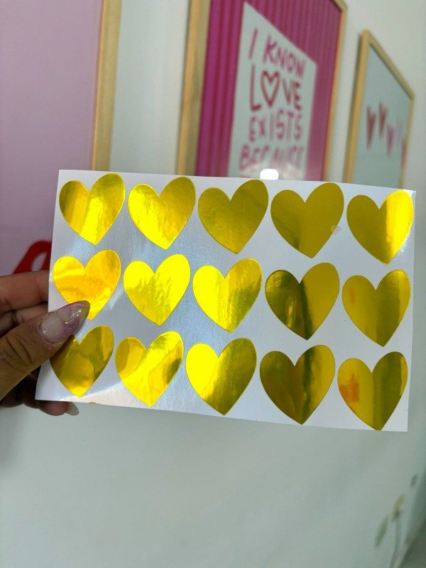 Producto - Sticker Holo Corazon