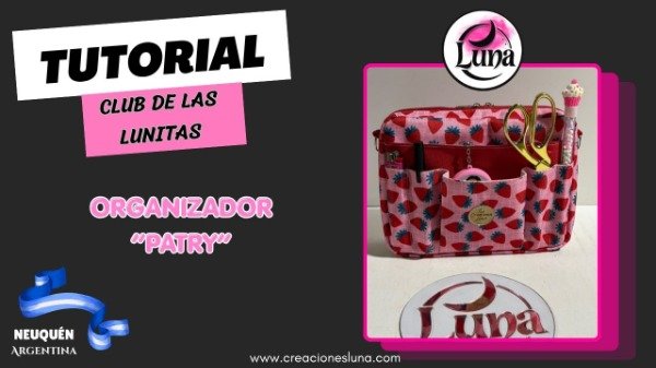 Producto - TUTORIAL - Organizador "Patry"