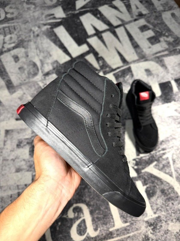 Producto - VANS SK8 HIGH "total black" - 1