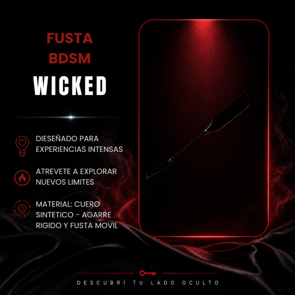 Producto - WICKED - Fusta de cuero