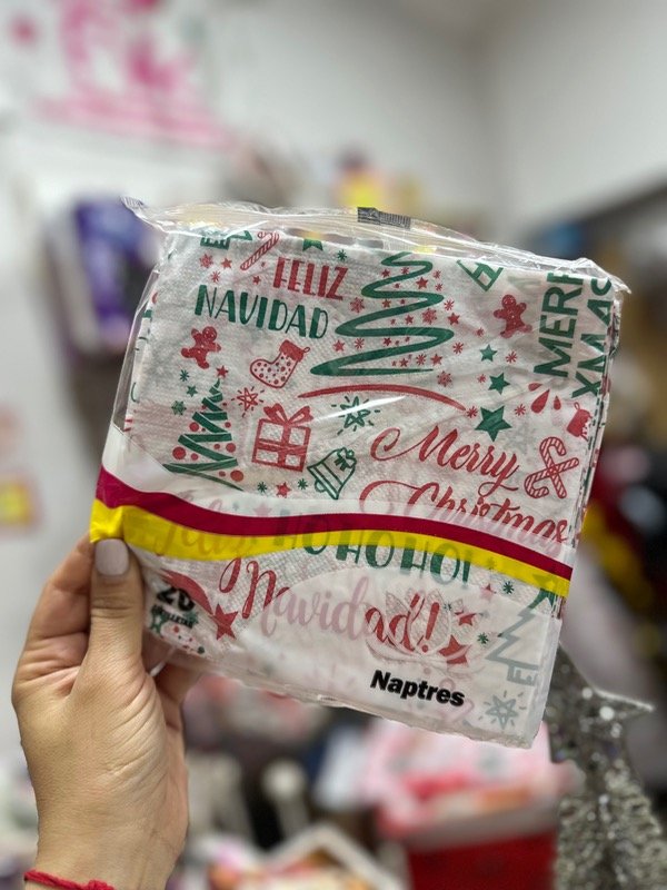 Producto - Servilletas papel navideñas