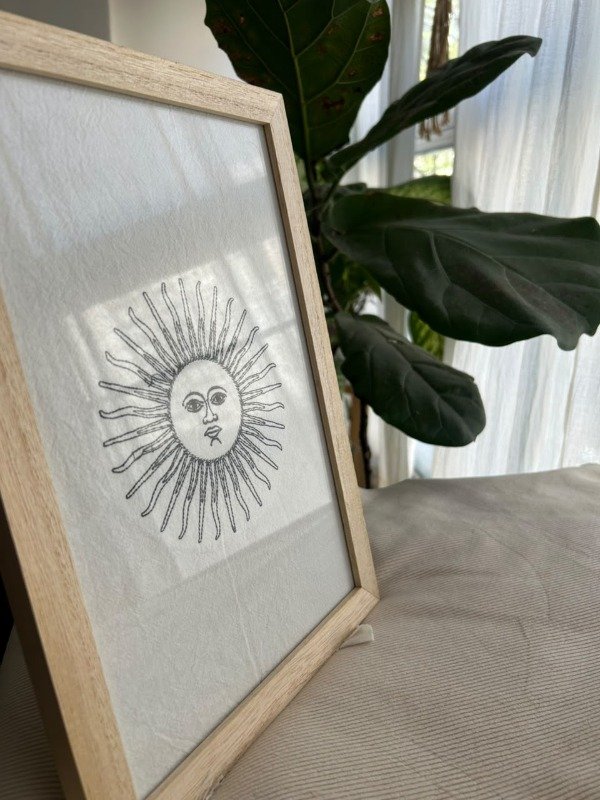 Producto - Cuadro decorativo Sol de mayo